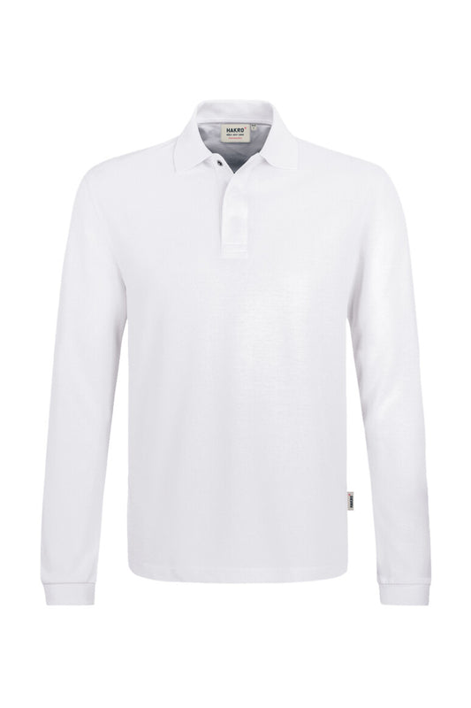 NO. 821  HAKRO UNISEX LONGSLEEVE-POLOSHIRT HACCP MIKRALINAR® Gr. XS - 6XL