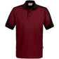 NO. 839  HAKRO HERREN POLOSHIRT CONTRAST MIKRALINAR® Gr. XS - 6XL