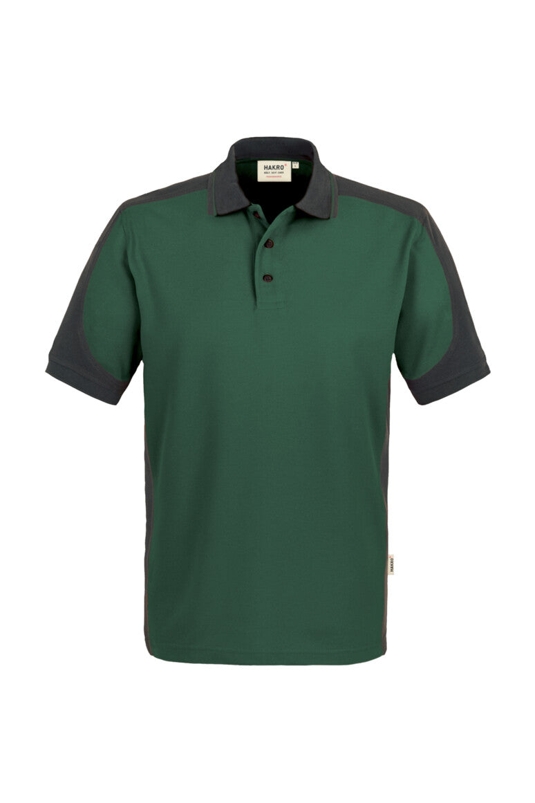 NO. 839  HAKRO HERREN POLOSHIRT CONTRAST MIKRALINAR® Gr. XS - 6XL