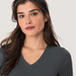 NO. 126  HAKRO DAMEN V-SHIRT CLASSIC Gr. XS - 6XL