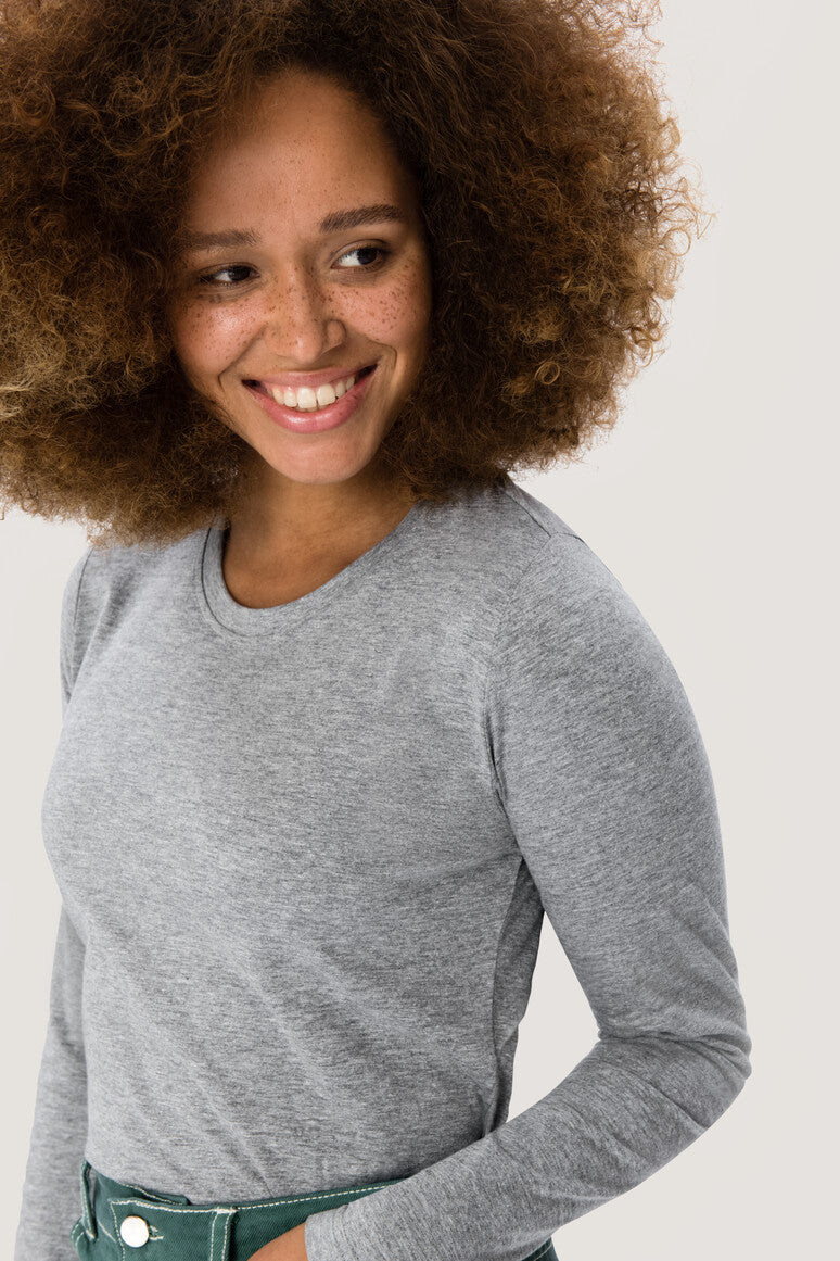 NO. 178  HAKRO DAMEN LONGSLEEVE CLASSIC Gr. XS - 3XL