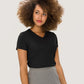 NO. 187  HAKRO DAMEN V-SHIRT COOLMAX® Gr. XS - 3XL