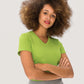 NO. 187  HAKRO DAMEN V-SHIRT COOLMAX® Gr. XS - 3XL