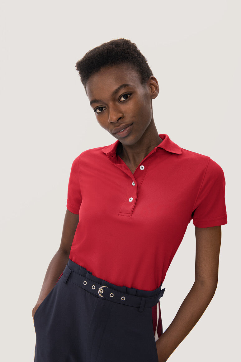 NO. 206  HAKRO DAMEN POLOSHIRT COOLMAX® Gr. XS - 3XL