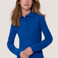 NO. 215  HAKRO DAMEN LONGSLEEVE-POLOSHIRT MIKRALINAR® Gr. XS - 6XL