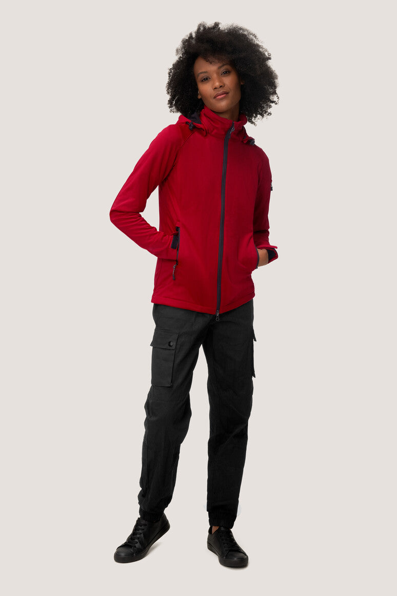 NO. 248  HAKRO DAMEN SOFTSHELLJACKE ALBERTA Gr. XS - 6XL