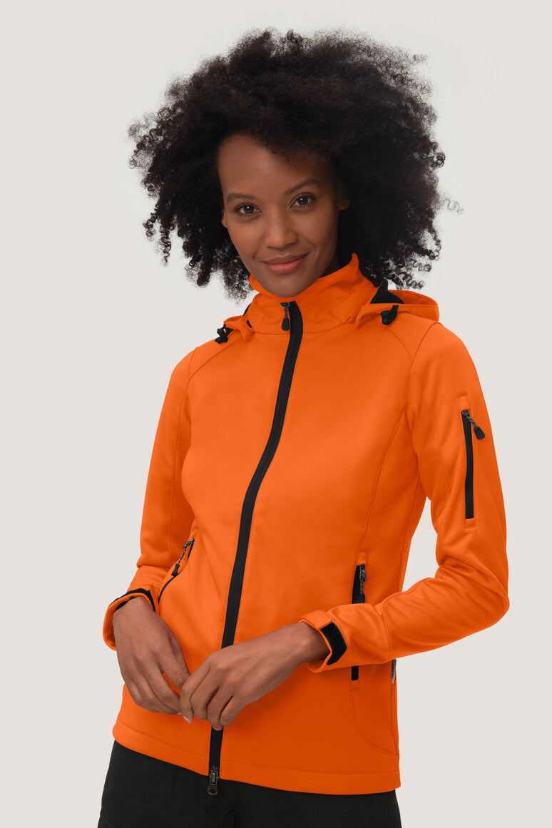 NO. 248  HAKRO DAMEN SOFTSHELLJACKE ALBERTA Gr. XS - 6XL