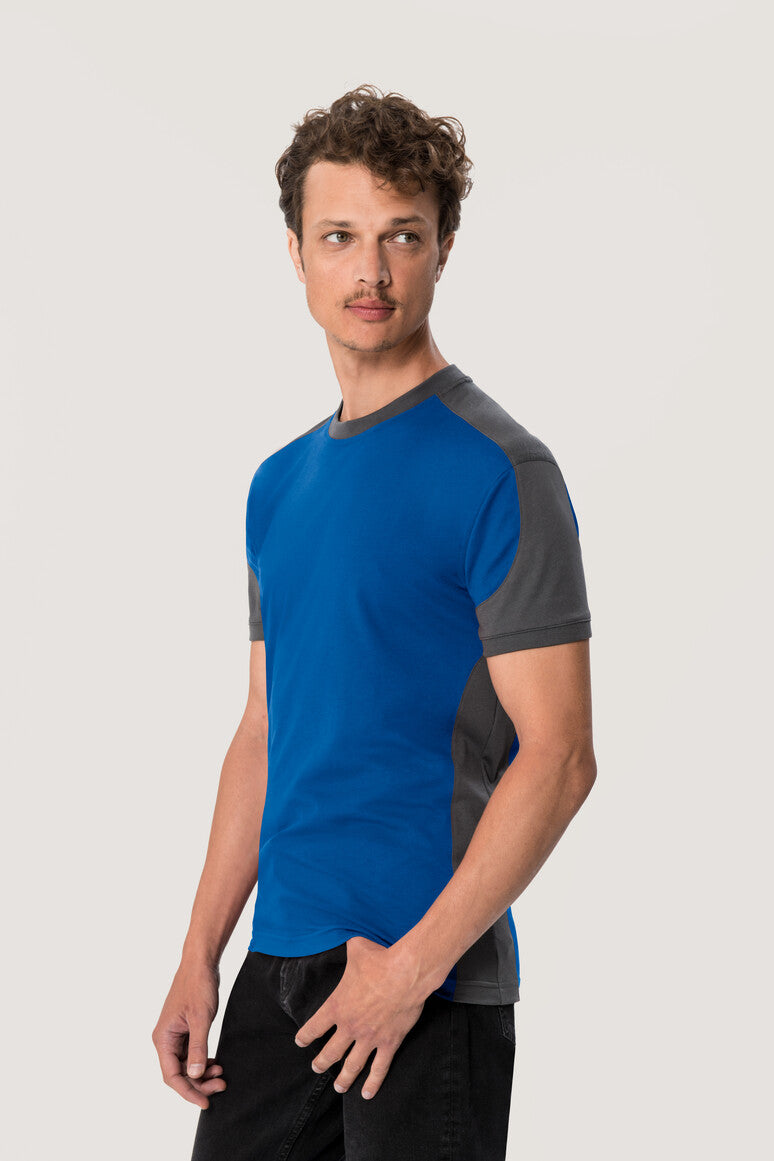 NO. 290  HAKRO UNISEX T-SHIRT CONTRAST MIKRALINAR® GR. XS - 6XL