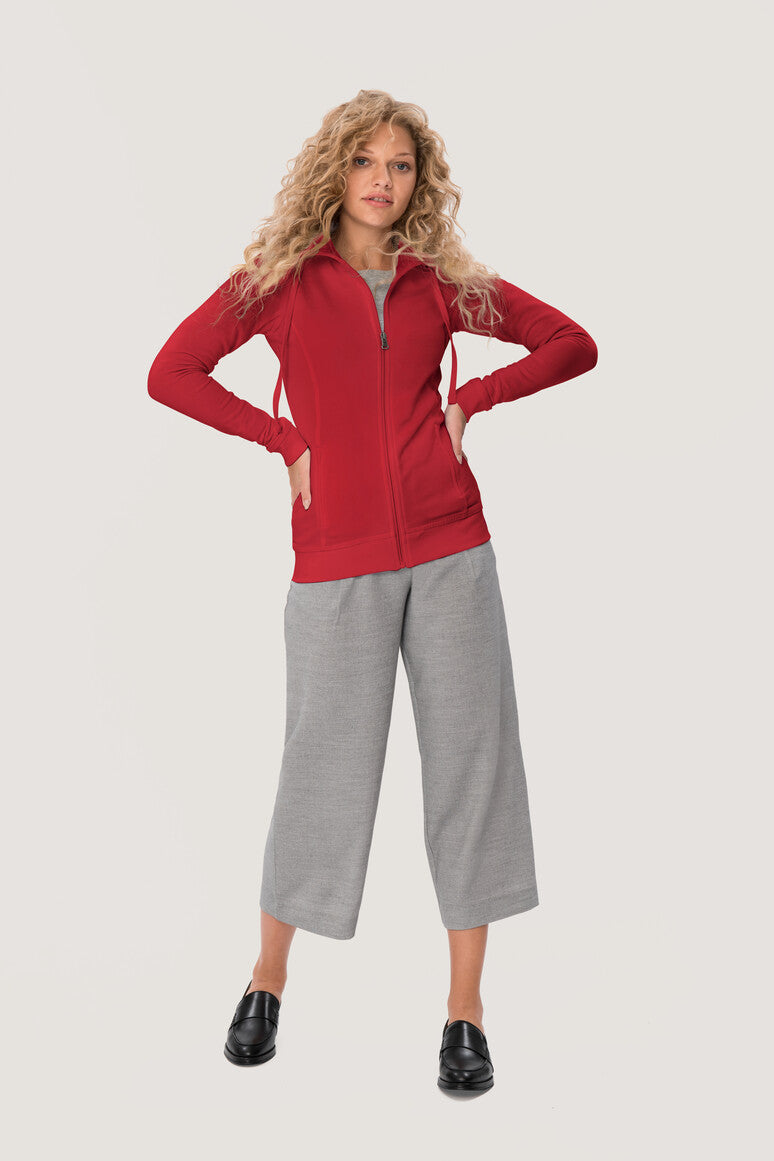 NO. 406 HAKRO DAMEN SWEATJACKE COLLEGE Gr. XS - 3XL