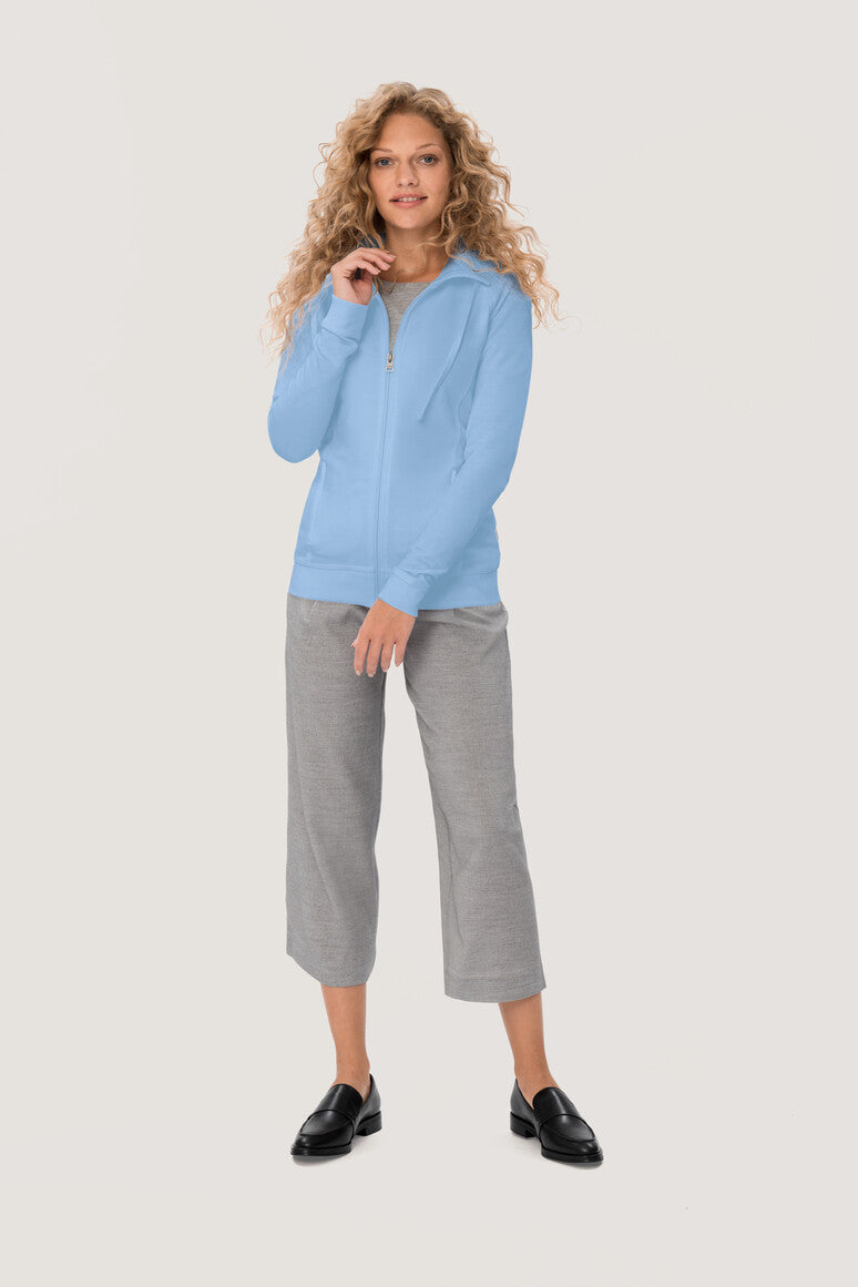 NO. 406 HAKRO DAMEN SWEATJACKE COLLEGE Gr. XS - 3XL