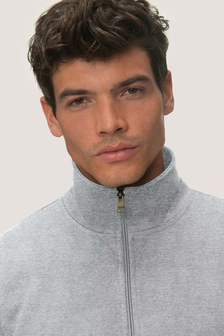 NO. 451  HAKRO UNISEX ZIP-SWEATSHIRT PREMIUM Gr. 4XL - 6XL