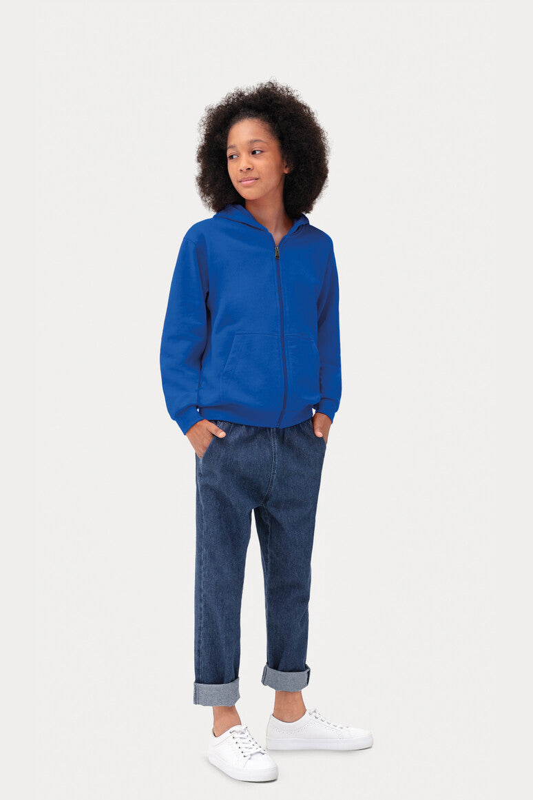 NO. 620  HAKRO KINDER KAPUZEN-SWEATJACKE PREMIUM