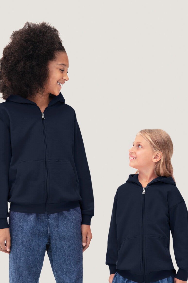 NO. 620  HAKRO KINDER KAPUZEN-SWEATJACKE PREMIUM