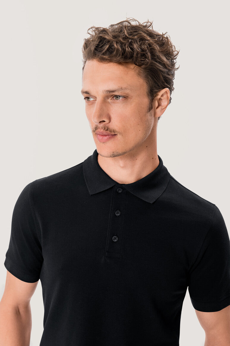 NO. 801  HAKRO HERREN POLOSHIRT PIMA-BAUMWOLLE GR. XS - 3XL
