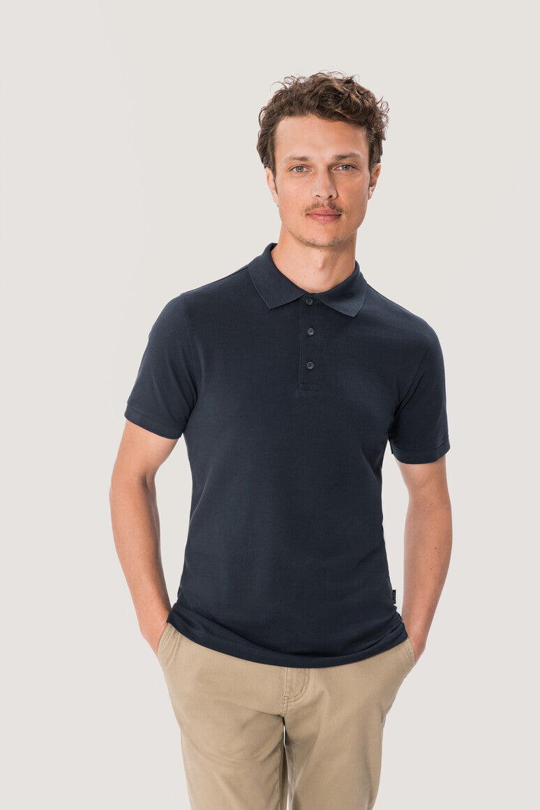 NO. 801  HAKRO HERREN POLOSHIRT PIMA-BAUMWOLLE GR. XS - 3XL