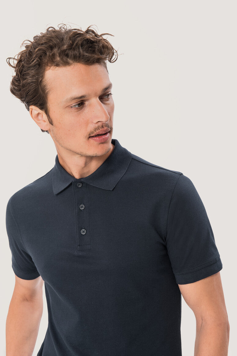 NO. 801  HAKRO HERREN POLOSHIRT PIMA-BAUMWOLLE GR. XS - 3XL