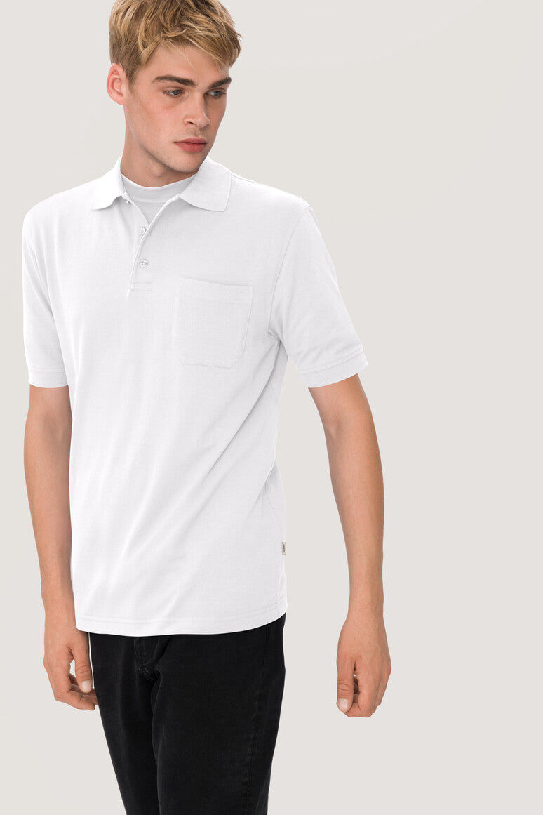 NO. 802  HAKRO HERREN POCKET-POLOSHIRT TOP Gr. XS - 3XL