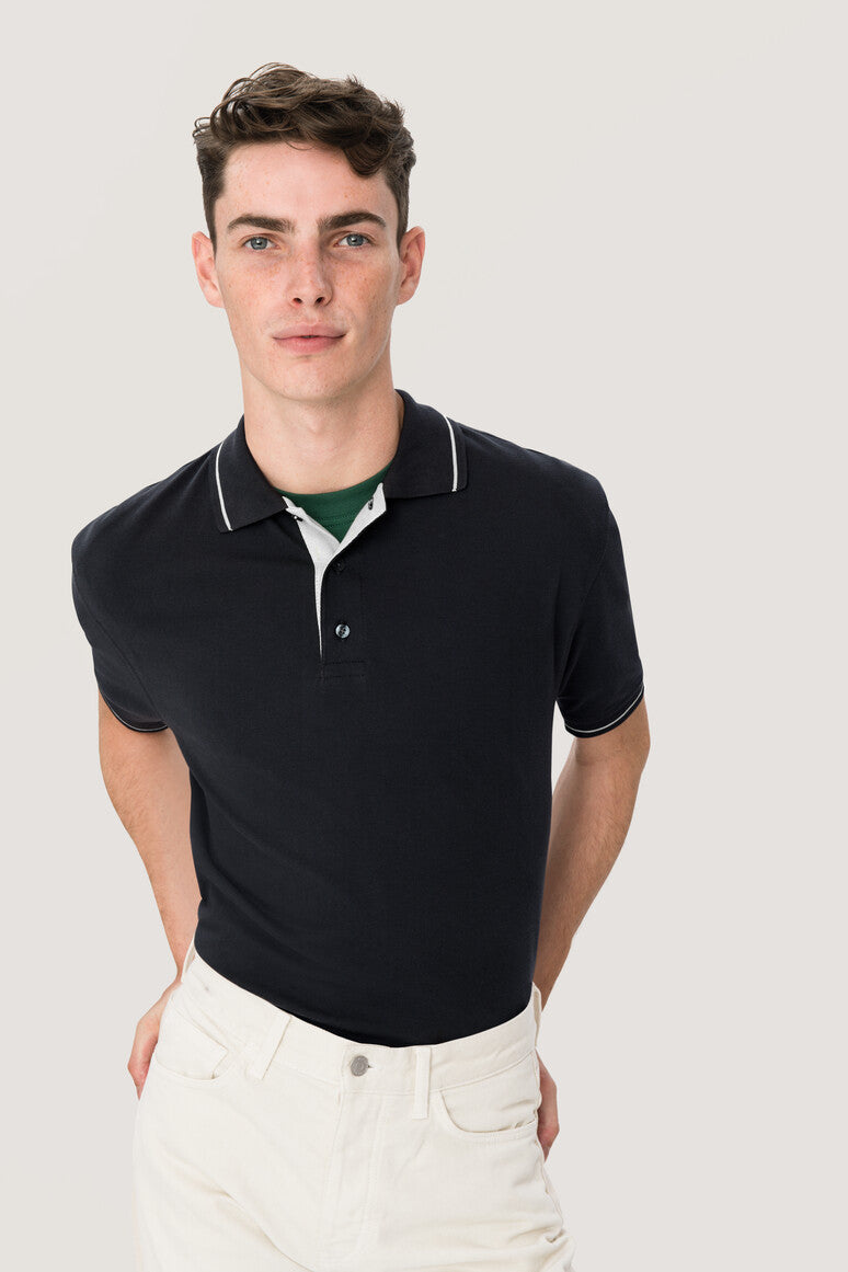 NO. 803  HAKRO HERREN POLOSHIRT CASUAL Gr. XS - 3XL