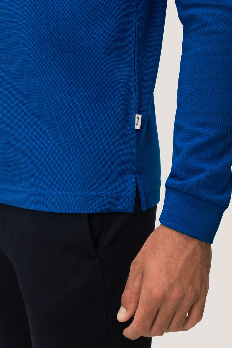 NO. 809  HAKRO HERREN LONGSLEEVE-POCKET-POLOSHIRT TOP Gr. XS - 3XL