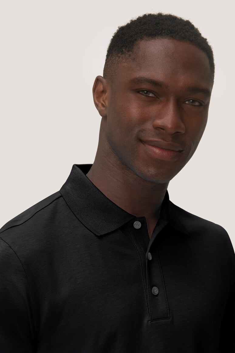 NO. 814 HERREN  HAKRO COTTON TEC® POLOSHIRT Gr. XS - 6XL