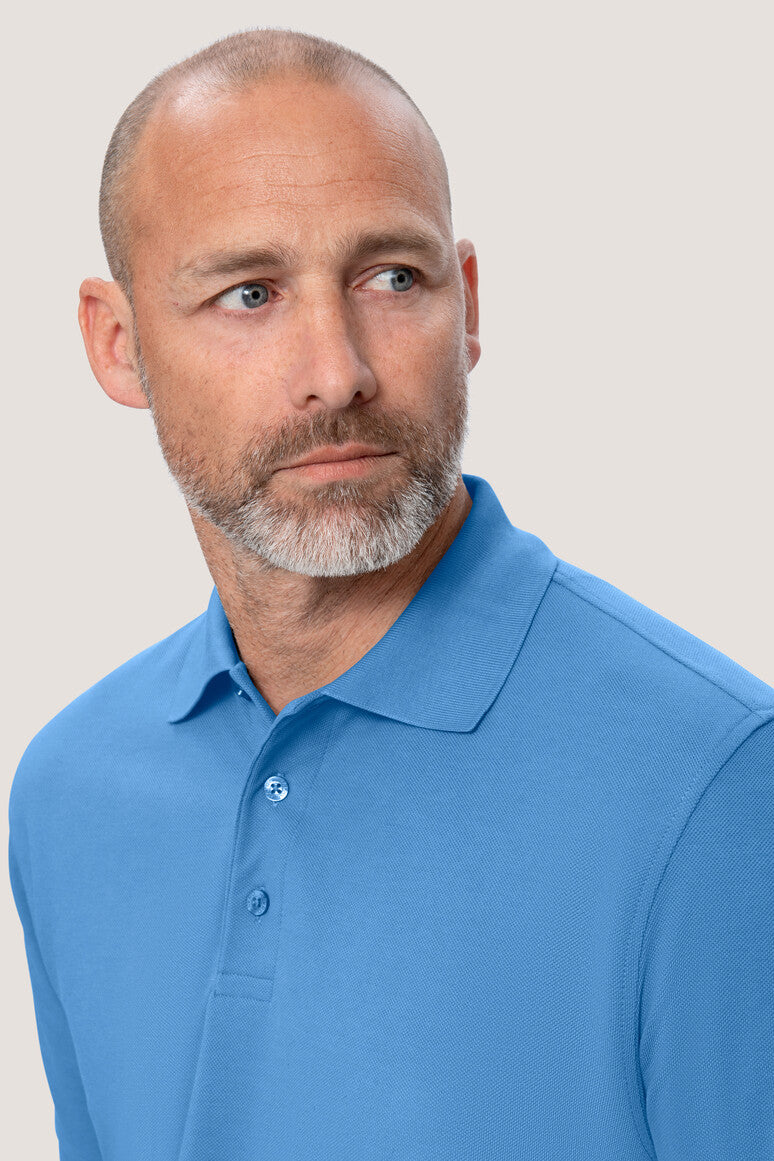 NO. 816  HAKRO HERREN POLOSHIRT MIKRALINAR® Gr. XS - XL