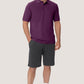 NO. 816  HAKRO HERREN POLOSHIRT MIKRALINAR® Gr. XS - XL