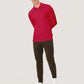 NO. 820  HAKRO UNISEX LONGSLEEVE-POLOSHIRT CLASSIC Gr. XS - 3XL