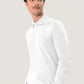 NO. 821  HAKRO UNISEX LONGSLEEVE-POLOSHIRT HACCP MIKRALINAR® Gr. XS - 6XL