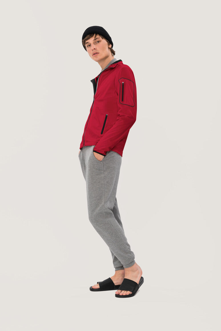 NO. 856  HAKRO HERREN LIGHT-SOFTSHELLJACKE BRANTFORD Gr. XS - 6XL