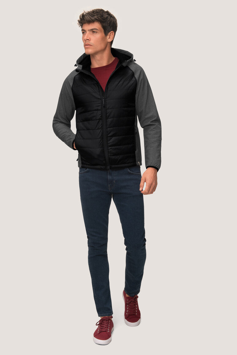 NO. 865  HAKRO HERREN HYBRIDJACKE MAINE Gr. XS - 3XL