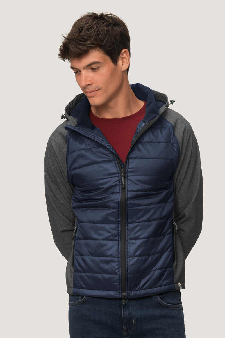 NO. 865  HAKRO HERREN HYBRIDJACKE MAINE Gr. XS - 3XL